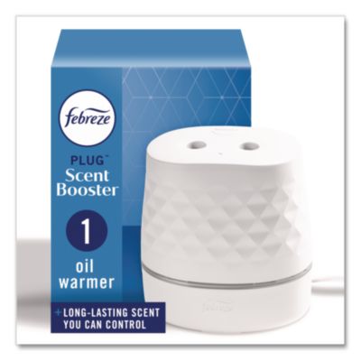 Febreze Plug Scent Booster Oil Diffuser, 4.44 x 5.43 x 4.25, White (14637)