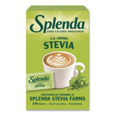 Splenda Stevia Sweetener Packet, 0.04 oz, 200/Box (HFP00612)