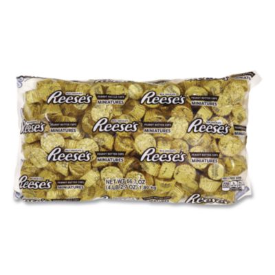 Reese's Peanut Butter Cups Miniatures, 66.7 oz Bag (24600059)