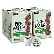 Pick Me Up Provisions Decaf Coffee K-Cups, Medium Roast, 96/Carton (PM62435CT)