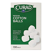 Curad Sterile Cotton Balls, 130/Box (CUR110163V1)