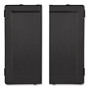 Locking Door Kit, for Rubbermaid Commercial 2202581/2202527/2202585, Resin, Black (2202525)