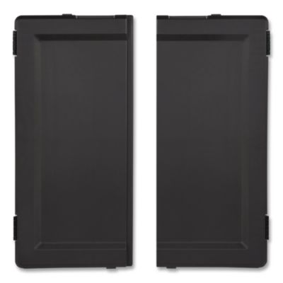 Locking Door Kit, for Rubbermaid Commercial 2202581/2202527/2202585, Resin, Black (2202525)