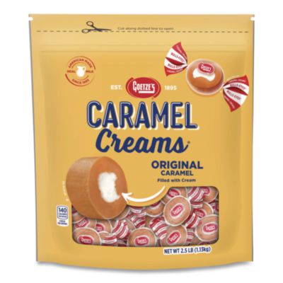 Goetzes Caramel Creams Candy, 40 oz Resealable Bag (40821)