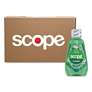 Crest Plus Scope Classic Mouthwash, Classic Mint Flavor, 36 mL Bottle, 52/Carton (95658)