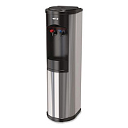 Oasis Hot 'N Cold Artesian Stainless Steel Water Dispenser, 5 gal, 12 x 12.5 x 38.08, Stainless Steel/Black (504540C)