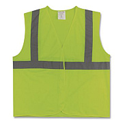 PIP ANSI Class 2 Hook and Loop Safety Vest, Medium, Lime (302MVGLYM)
