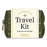 Pinch Provisions Travel Comfort Set, 18 Pieces, Green (RAVEL1PUFGRN)