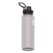 TAKEYA Tritan Plastic Water Bottle, 40 oz, Stormy Black (50412)