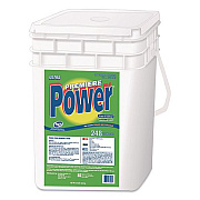 Premiere Power Laundry Detergent, HE Compatible, Free and Clear, 40 lb Pail (CQC040SPEC)