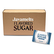 Javamelts Flavored Sugar, French Vanilla, 0.08 oz Packet, 1,000/Carton (JMT65538)