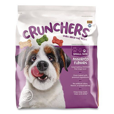 Blue Seal Crunchers Small Batch Dog Treats, Assorted Flavors, 4 lb Bag (596866)