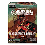 Black Rifle Coffee Company Blackbeard's Delight Coffee K-Cups, 22/Box (0430)
