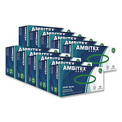 AMBITEX L5101 Series Powdered Latex Gloves, X-Large, 4 mil Thick, 9" Long, Cream, 100/Box, 10 Boxes/Carton (LXL5101)