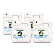 All Free Clear HE Laundry Detergent, 118 oz Bottle, 4/Carton (47463CT)