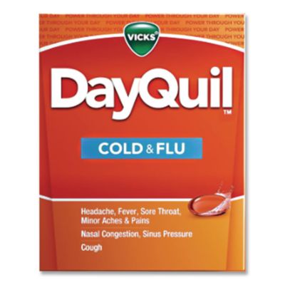 DayQuil Severe Cold and Flu Relief Liquid, 1 oz Bottle (04208)