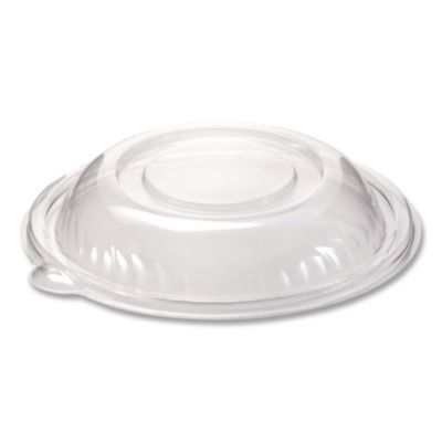 WNA CaterLine Pack 'n Serv Dome Lid, 7" dia x 1.5" h, Clear, Plastic, 50/Pack, 2 Packs/Carton (APB2432D7DM)