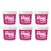 The Pink Stuff Miracle Cleaning Paste, Fruity Scent, 17.6 oz Jar, 6/Carton (823781CT)