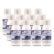 Rubbermaid Commercial Microburst 3000 Refill, Mountain Peaks, 2 oz Aerosol Spray, 12/Carton (4012571)