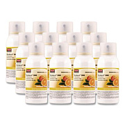 Rubbermaid Commercial Microburst 3000 Refill, Mandarin Orange, 2 oz Aerosol Spray, 12/Carton (402408)