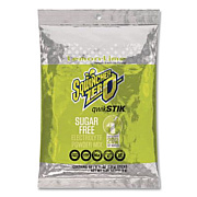 Sqwincher Sugar-Free Qwik Stik Energy Drink Mix, Lemonade, 1.26 oz Packet, 50/Pack (060103LA)