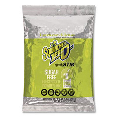 Sqwincher Sugar-Free Qwik Stik Energy Drink Mix, Lemonade, 1.26 oz Packet, 50/Pack (060103LA)