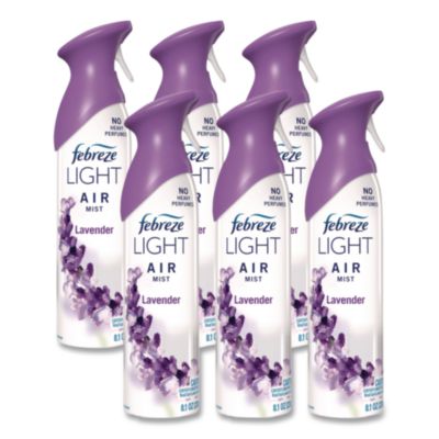 Febreze AIR, Lavender, 8.8 oz Aerosol Spray, 6/Carton (19926)