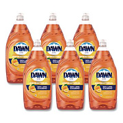 Dawn Ultra Antibacterial Dishwashing Liquid, Orange Scent, 38 oz Bottle, 8/Carton (01659)