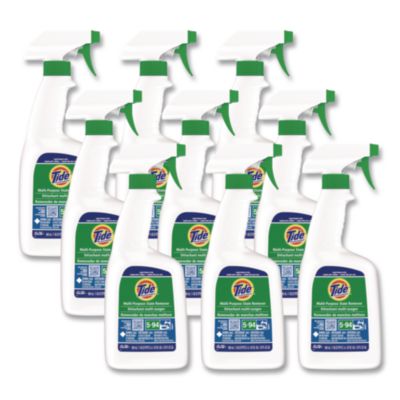 Tide Professional Multi Purpose Stain Remover, 32 oz Spray Bottle, 9/Carton (48147)