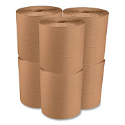Marcal PRO Brown Roll Towel, 1-Ply, 7.87" x 800 ft, Brown, 6 Rolls/Carton (NP6800EN)