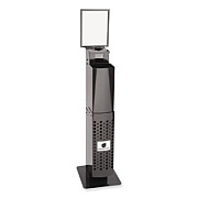 Sani Professional Pop-Up Floorstand, 12 x 14.5 x 51.5, Black (Q438FP)