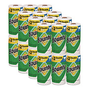 Bounty Select-a-Size Kitchen Roll Paper Towels, 2-Ply, 5.9 x 11, White, 82 Sheets/Double Roll, 24 Rolls/Carton (15708)