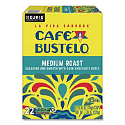 Caf Bustelo Medium Roast K-Cups, 22/Box (2861)