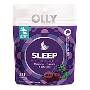 OLLY Sleep Gummy, Blackberry Zen, 10/Pack (1517)