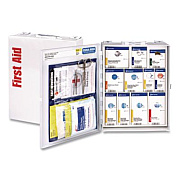First Aid Only SmartCompliance Food Service First Aid Kit for 25 People, 137 Pieces, Metal Case (1350FAE0103)