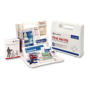 First Aid Only Office First Aid Kit for 25 People, 106 Pieces, Plastic Case with Dividers (223U)