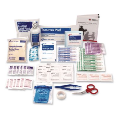 First Aid Only Office First Aid Kit Refill with Medication for 25 People, 106 Pieces (223REFILL)