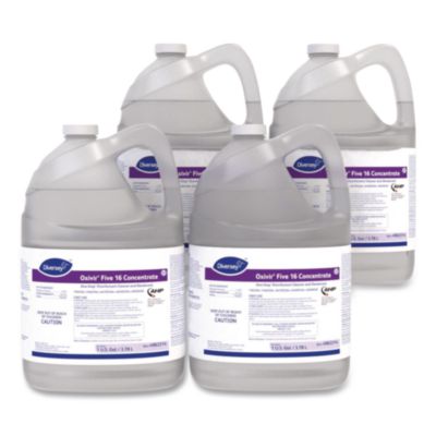 Oxivir Five 16 One-Step Disinfectant Cleaner, 1 gal Bottle, 4/Carton (4963314)
