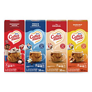 Coffee mate Liquid Coffee Creamer, French Vanilla/Hazelnut/Original//Peppermint Mocha, 0.38 oz Mini Cups, 200/Carton (28300012)