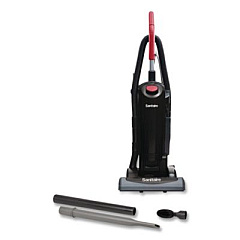 Sanitaire FORCE QuietClean Upright Vacuum SC5815D, 15" Cleaning Path, Black (SC5815E)