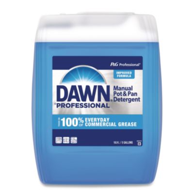 Dawn Professional Manual Pot/Pan Dish Detergent, Original Scent, Five Gallon Cube (70681)