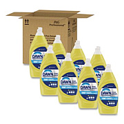 Dawn Professional Manual Pot/Pan Dish Detergent, Lemon, 38 oz Bottle, 8/Carton (45113)