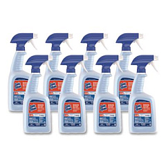 Spic and Span Disinfecting All-Purpose Spray and Glass Cleaner, Fresh Scent, 32 oz Bottles, 8 Bottles and 8 Trigger Sprayers/Carton (58775CT)
