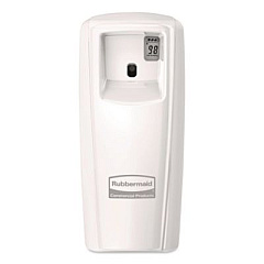 Rubbermaid Commercial TC Microburst Odor Control System 9000 LCD, 3.6 x 4.33 x 8.75, White (1793535)