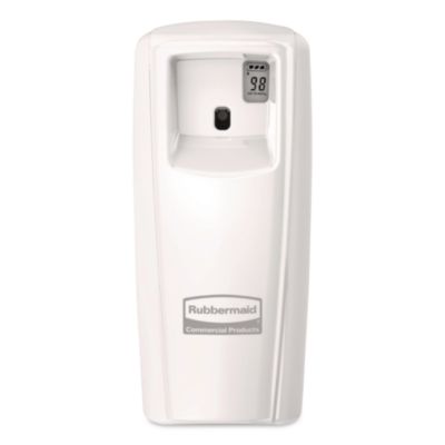 Rubbermaid Commercial TC Microburst Odor Control System 9000 LCD, 3.6 x 4.33 x 8.75, White (1793535)