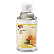 Rubbermaid Commercial TC Microburst 9000 Air Freshener Refill, Mandarin Orange, 5.3 oz Aerosol Spray, 4/Carton (402093)
