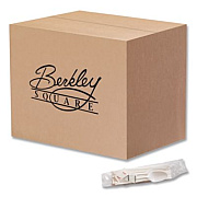 Berkley Square Mediumweight Cutlery Kit, Fork/Knife/Napkin/Pepper/Salt/Spoon, Plastic, White, 250/Carton (1171241)