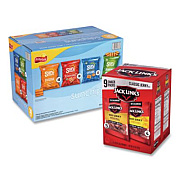 Snack Box Pros Sunchips and Jack Link's Beef Jerky Variety Pack, (30) 1.5 oz Bags, (9) 0.9 oz Snack Packs, Assorted Flavors/Bundle (60004175)