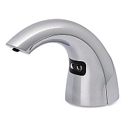 CX10 Counter Mount Soap Dispenser with Metal Spout Fixture, 2,000 mL, 2.28 x 5.82 x 4.04, Chrome (894001)