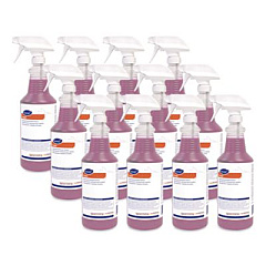 Diversey Foaming Acid Restroom Cleaner, Fresh Scent, 32 oz Spray Bottle, 12/Carton (95325322)